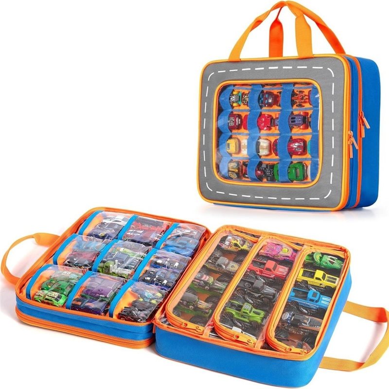 Hot Wheels Car Monster Trucks - WOWFU: estuche de almacenamiento para camiones