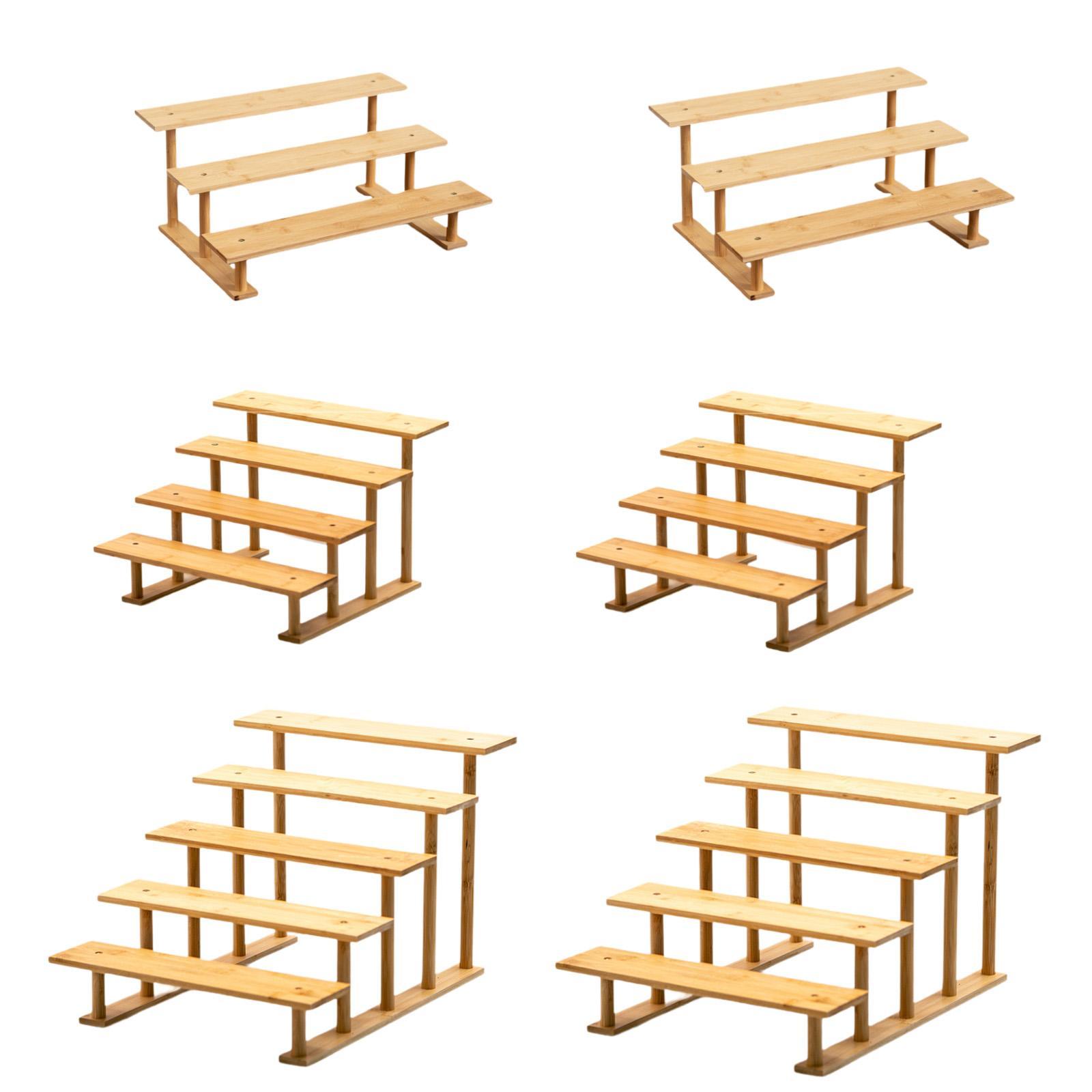 Display Risers Set - Expositor de joyería de madera, estante