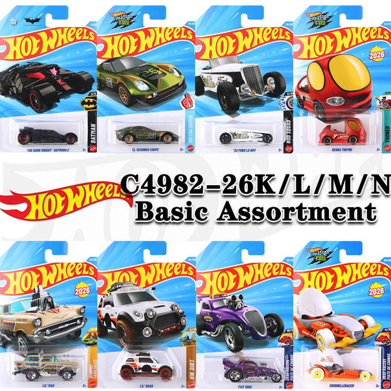 Die Cast Car 1 64 - Hot Wheels C4982-2026 Collection, Modelo de