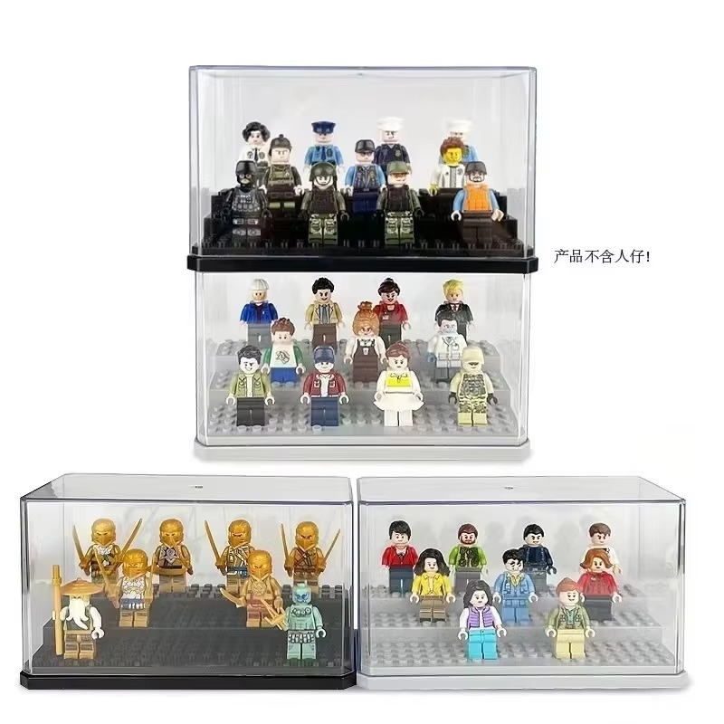 Building Block Mini - Caja de exhibición para muñecas acrílicas