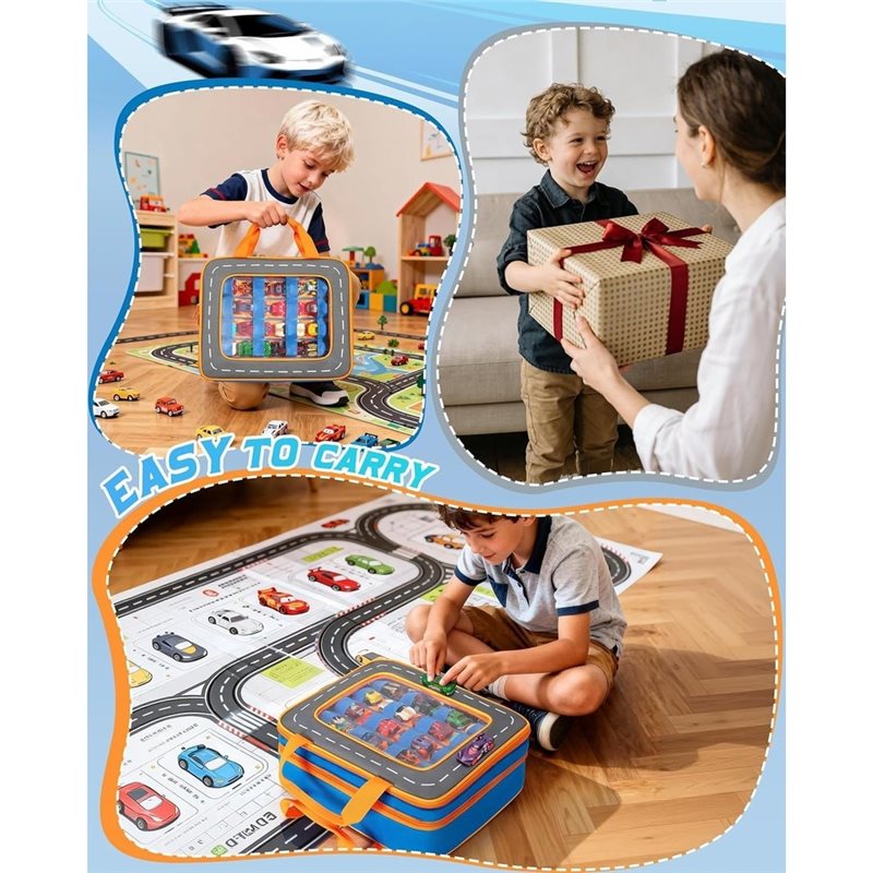 WOWFU: estuche de almacenamien - Hot Wheels Car Monster Trucks reseña y precio