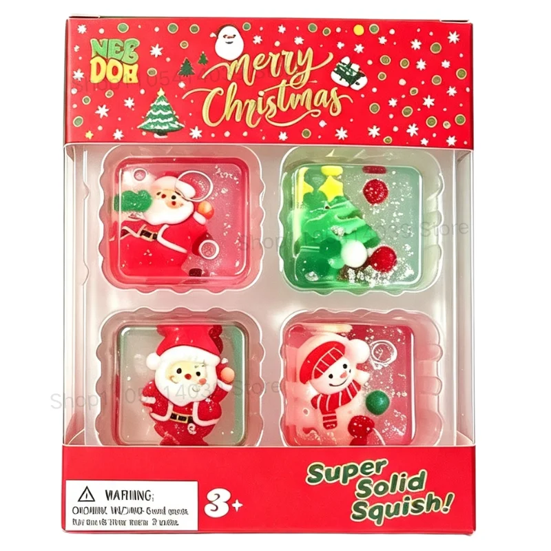 Set de 4 mini cubos navideños, - Fidget Cube Original reseña y precio