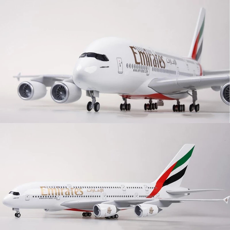 Nuevo modelo de avión Emirates - Model Airplane Plastic reseña y precio