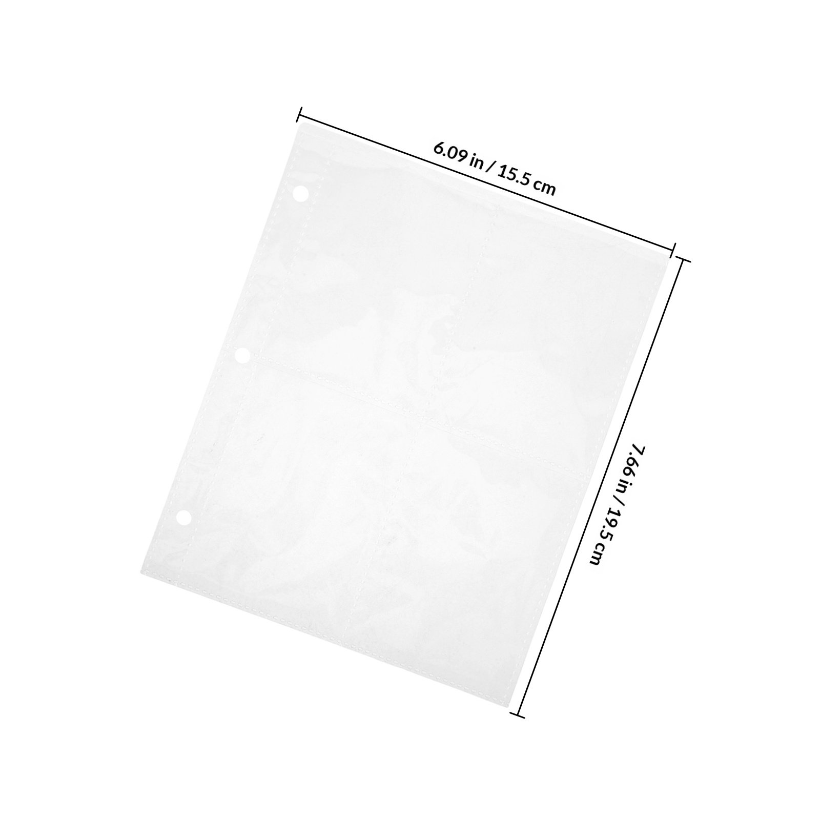 10 unidades de hojas interiore - Trading Card Binder reseña y precio