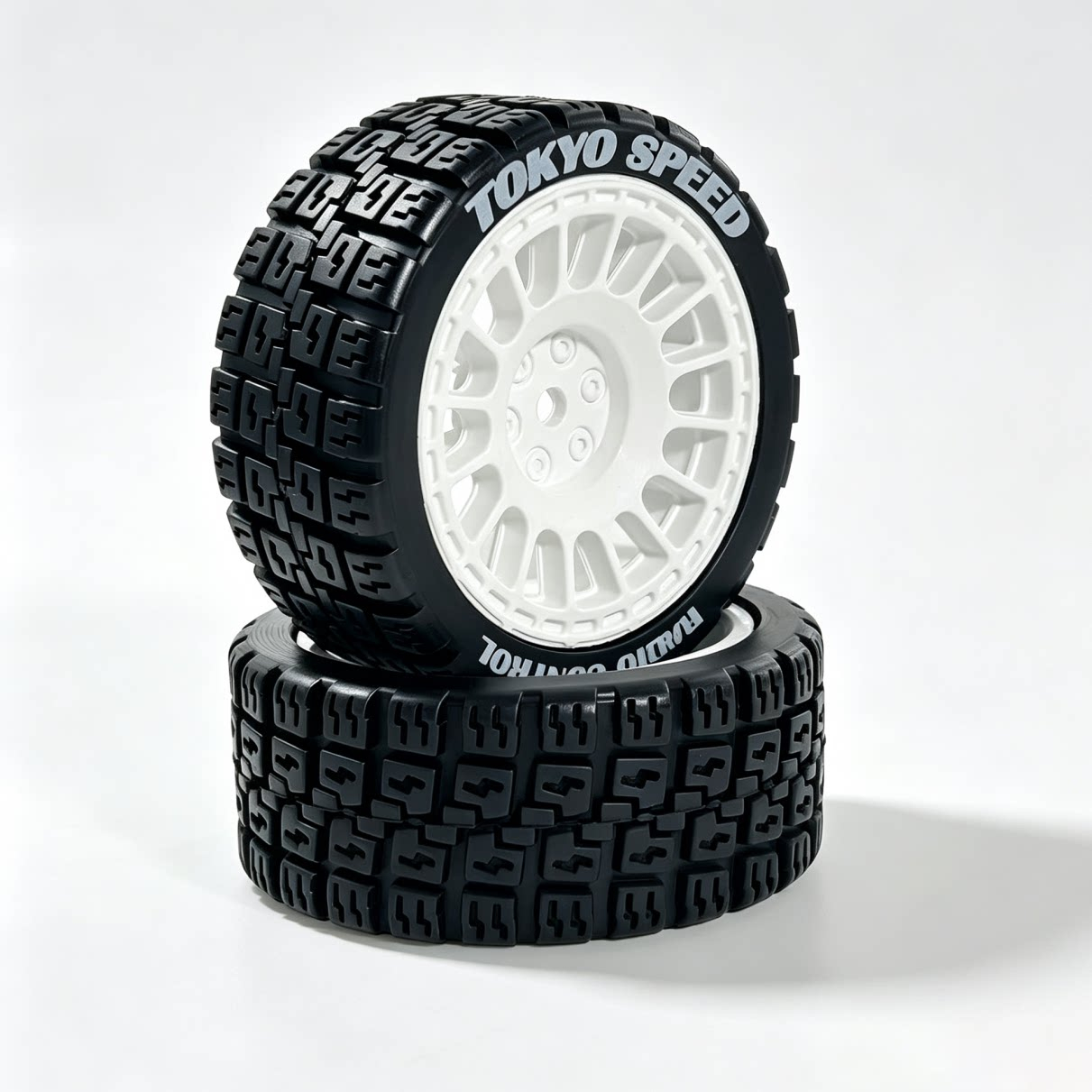 Juego de 4 neumáticos de 68 mm - Tamiya Model Rc Car reseña y precio