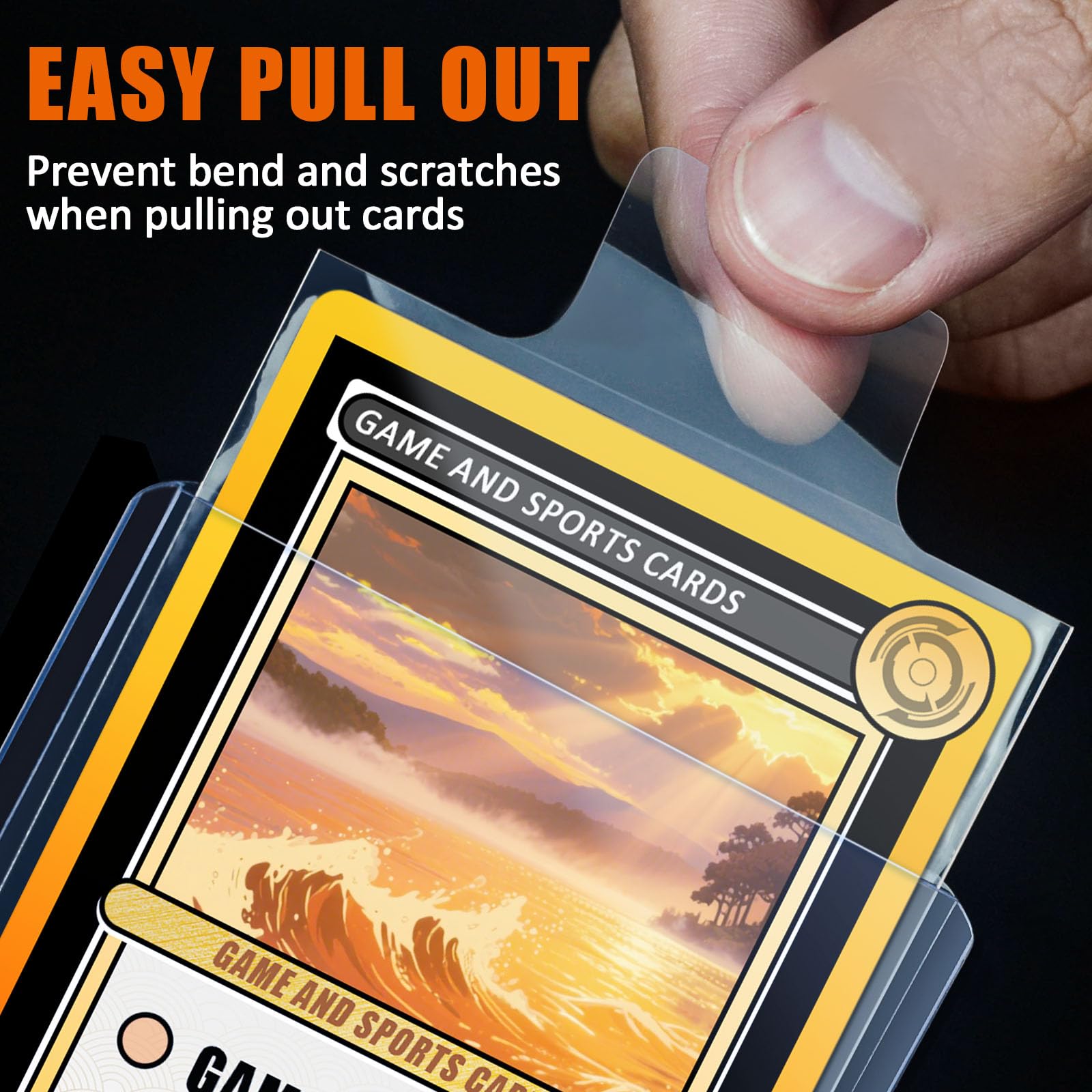 100 fundas transparentes con p - Graded Card Display reseña y precio