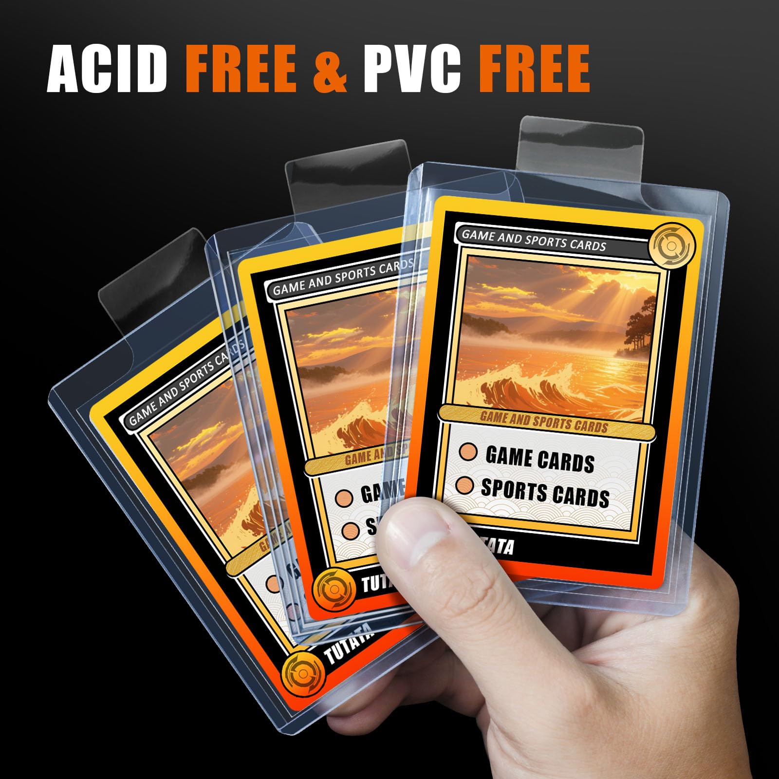 100 fundas transparentes con p - Graded Card Display reseña y precio