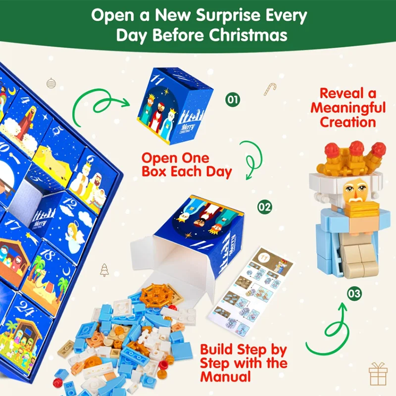 Caja de Regalos para Calendari - Building Block Mini reseña y precio