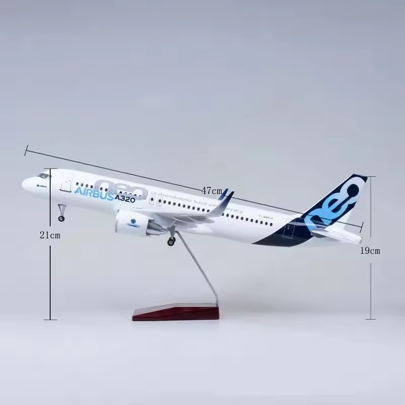 Modelo de Avión Airbus A320 NE - Model Airplane Plastic reseña y precio