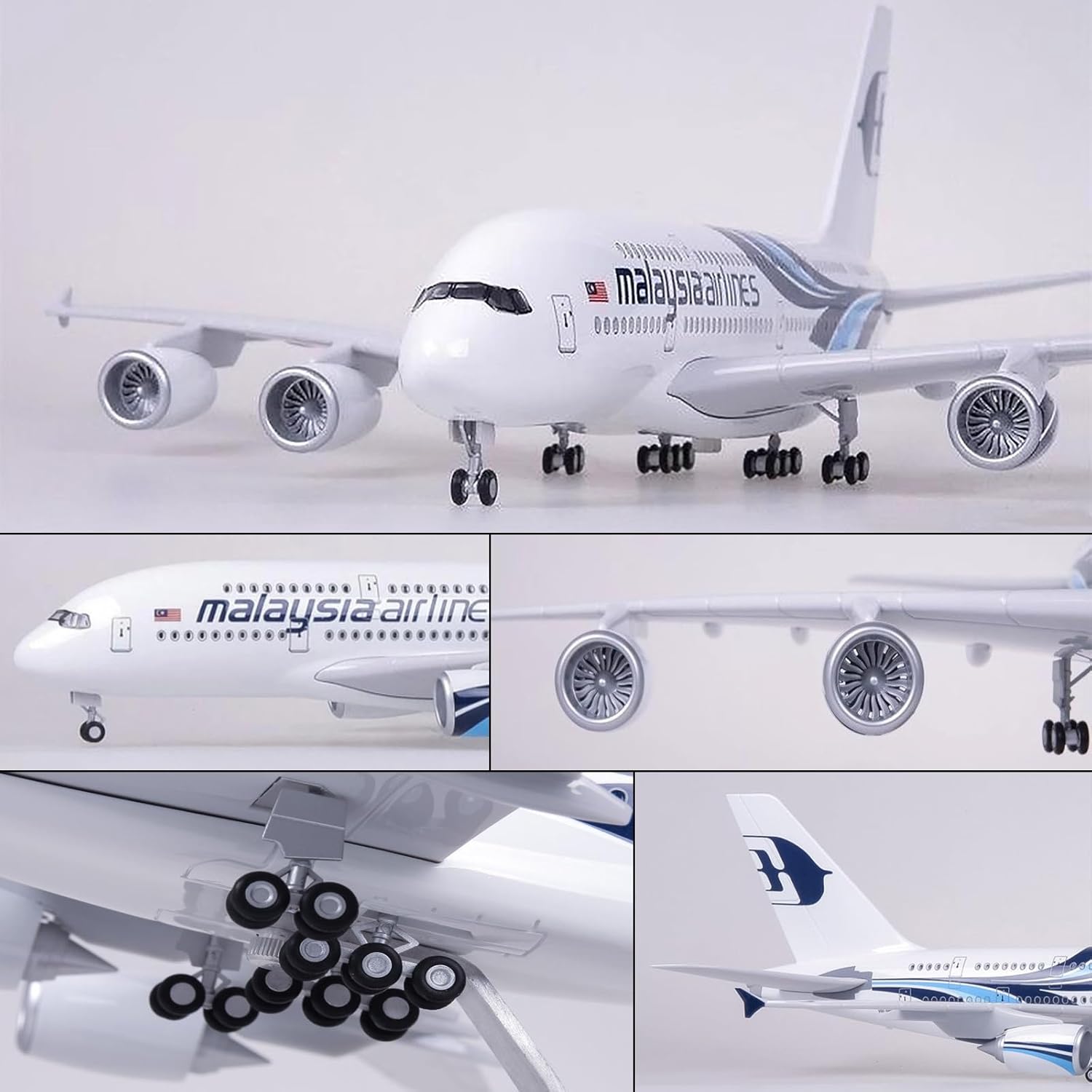 Escala 1:160 Malaysia Airlines - Model Airplane Plastic reseña y precio